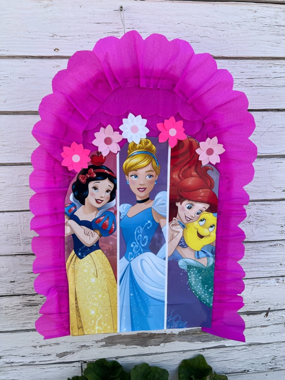 Pink Disney Princess Party piñata Girls' Birthday